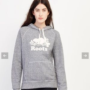 Roots salt and pepper kanga hoodie